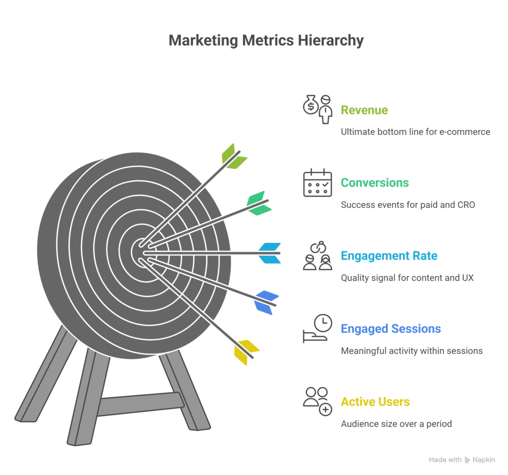 GA4 Metrics and Dimensions