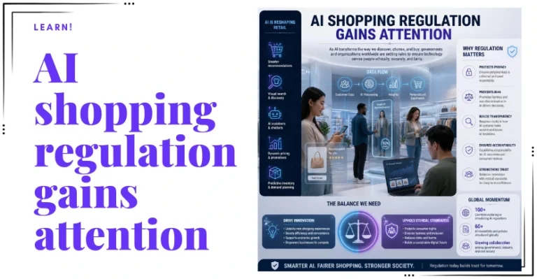 AI shopping regulation
