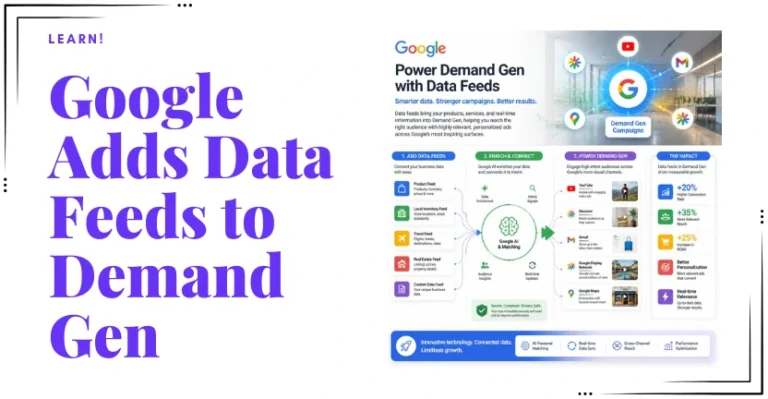 Google Adds Data Feeds to Demand Gen