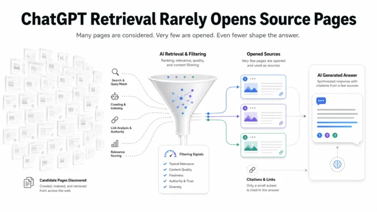 ChatGPT Retrieval Funnel - From Pages to Answers